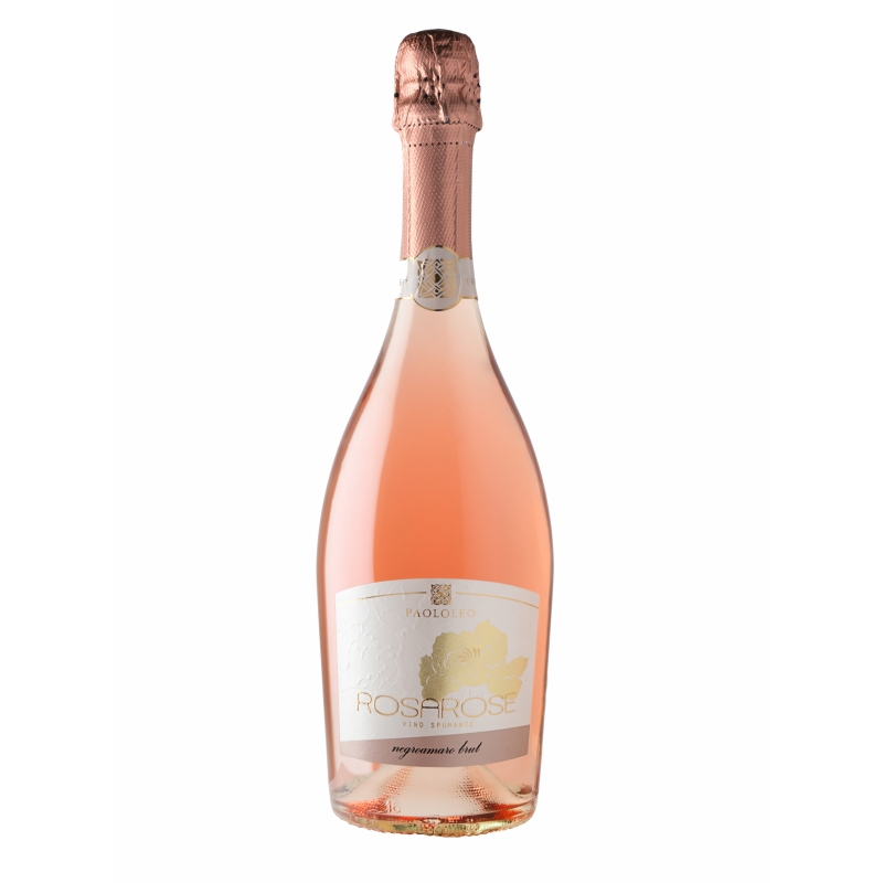 Cantine PaoloLeo: Rosarose Rosè Spumante Brut, Spumante Negroamaro Rosato BRUT