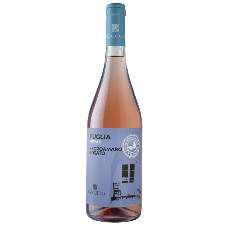Cantine PaoloLeo: Rurale, Rosato Negroamaro IGT Salento BIO