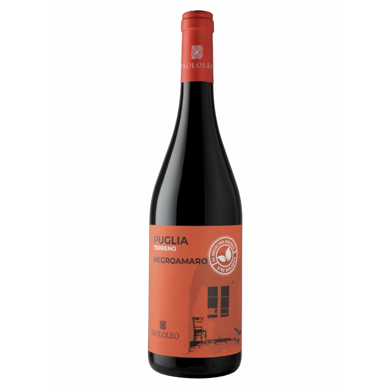 Cantine PaoloLeo: Terreno, Negroamaro Salento IGT Biologico